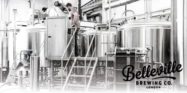 Belleville Brewing Co - brewhouse, canning & kegging