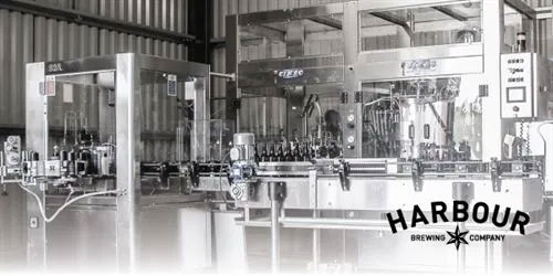 The Harbour Brewing Co - bottling line