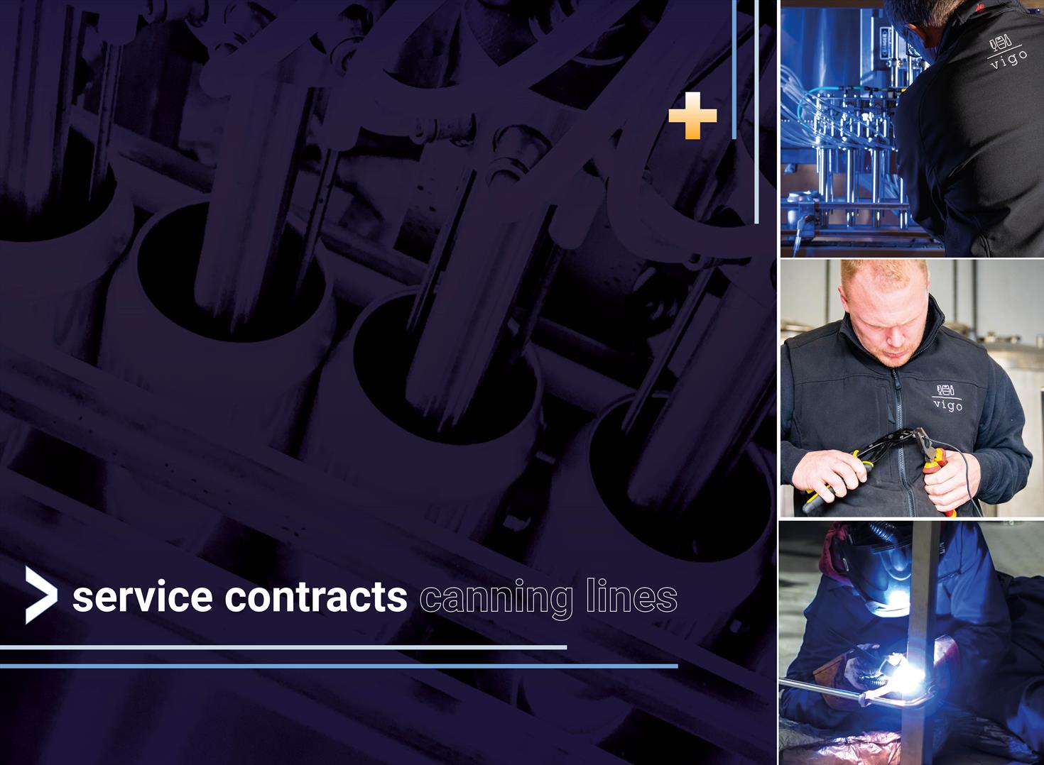 New! Service Contracts for canning lines