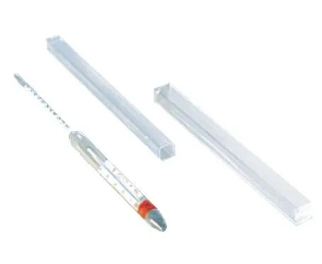 Beer hydrometer with temperature correction