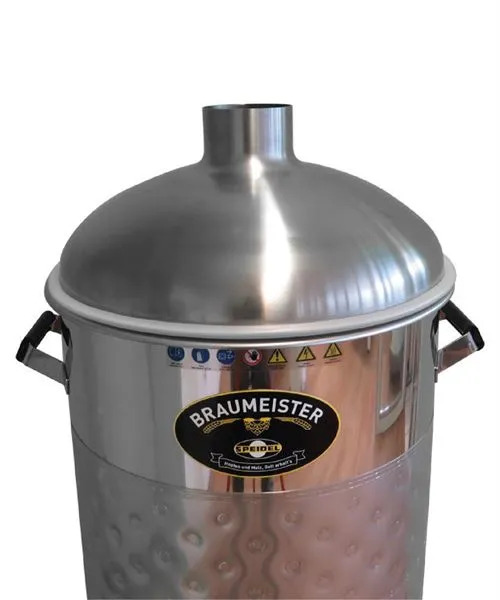 Stainless steel hood for 50 litre Braumeister