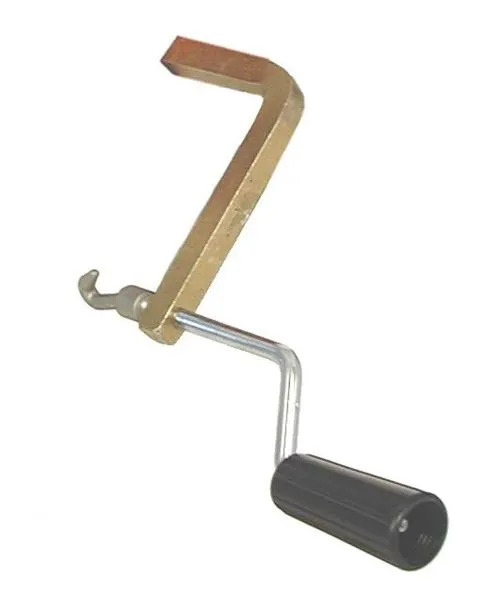 Champagne muzzler for manual crown capper