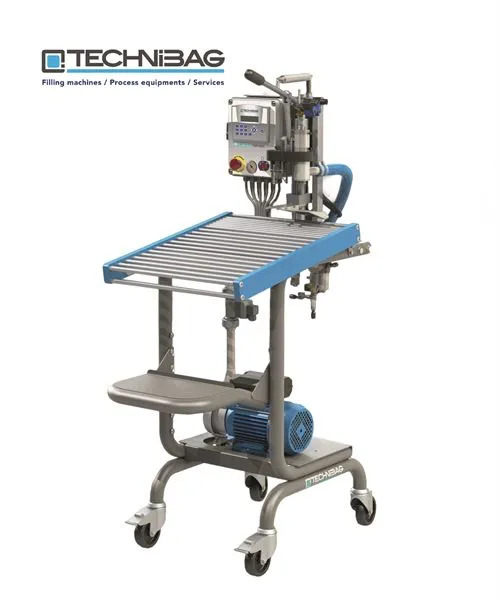 Technibag Bib'up Top 290 semi automatic bag in box or pouch filler