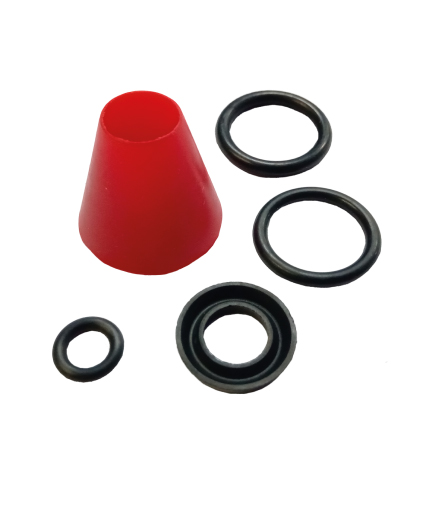 Complete seal kit for 14 mm Ø gravity filler nozzle (includes conical seal with 30mm bottom Ø)